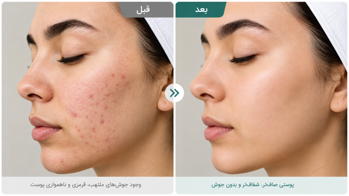 دلایل ایجاد جوش در صورت چیست؟
